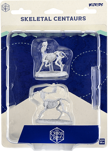 D&D - Fantasy Miniatures - Critical Role: Unpainted Miniatures - Skeletal Centaurs #WZK90472