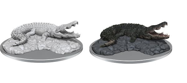 Wizkids Deep Cuts Miniatures: Giant Crocodile #WZK90654
