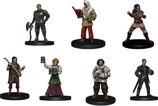 The Yawning Portal Friendly Faces - Dungeons and Dragons - Miniature Set