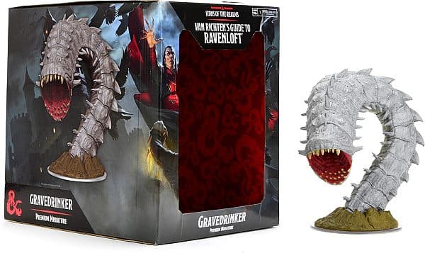 D&D - Fantasy Miniatures Set 21 - Icons of the Realms: Van Richten's Guide To Ravenloft - Gravedrinker Premium Figure