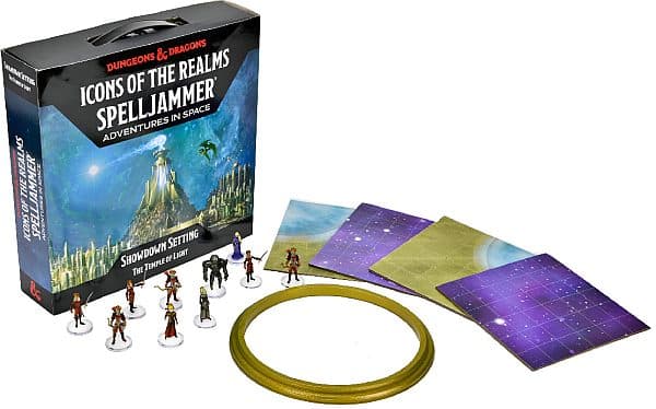 D&D - Fantasy Miniatures - Icons of the Realms: Showdown Setting: Spelljammer - The Temple of Light