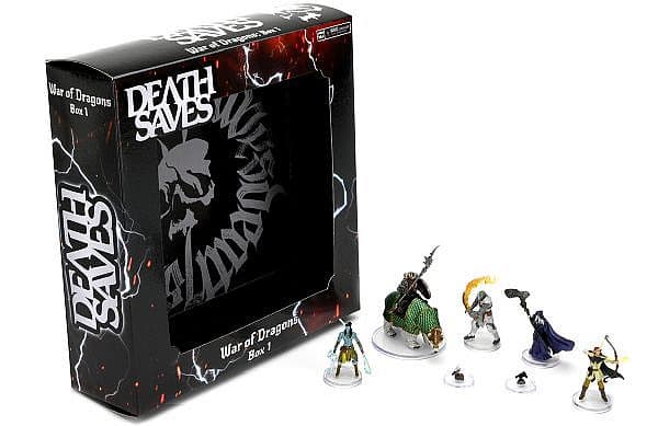 Death Saves - Premium Painted Miniatures: War of the Dragons Box 1