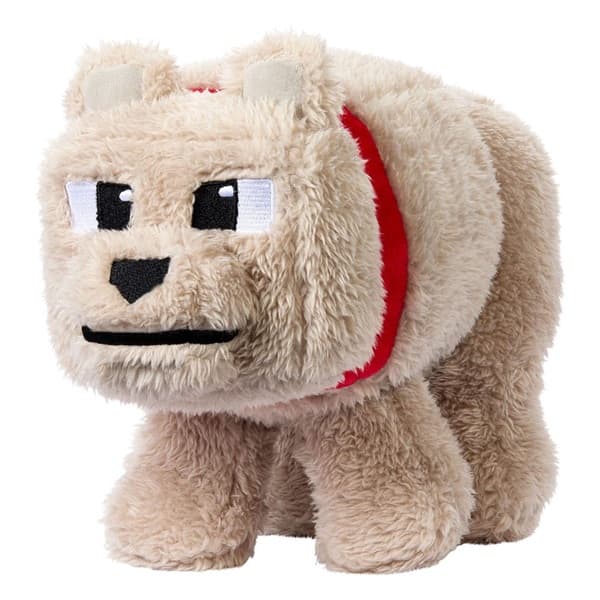Minecraft - Dennis the Wolf - Plush Figure 20cm