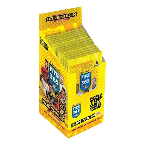 Panini Adrenalyn XL: FIFA 365 2026 - Flow Pack Booster Display - 1 Box med 24 Pakker