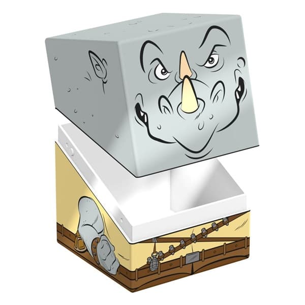 Ultimate Guard Boulder Deck Case (Deck Box) 100+ Standard Size Squaroes: Teenage Mutant Ninja Turtles: Rocksteady