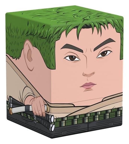 Ultimate Guard Squaroes Boulder Deck Case (Deck Box) 100+ Standard Size: One Piece: Roronoa Zoro