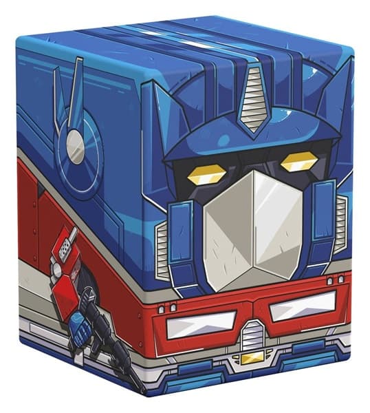 Ultimate Guard Squaroes Boulder Deck Case (Deck Box) 100+ Standard Size: Transformers: Optimus Prime