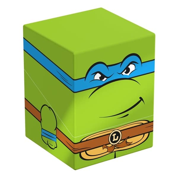 Ultimate Guard Boulder Deck Case (Deck Box) 100+ Standard Size Squaroes: Teenage Mutant Ninja Turtles: Leonardo