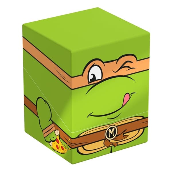 Ultimate Guard Boulder Deck Case (Deck Box) 100+ Standard Size Squaroes: Teenage Mutant Ninja Turtles: Michelangelo