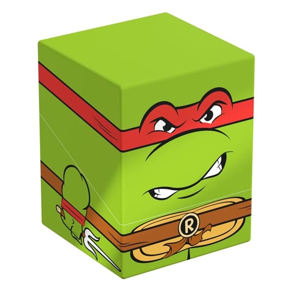 Ultimate Guard Boulder Deck Case (Deck Box) 100+ Standard Size Squaroes: Teenage Mutant Ninja Turtles: Raphael