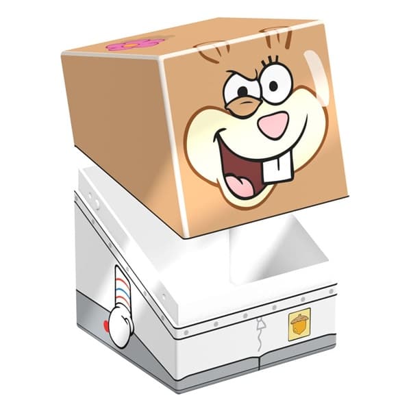 Ultimate Guard Boulder Deck Case (Deck Box) 100+ Standard Size Squaroes: SpongeBob SquarePants: Sandy