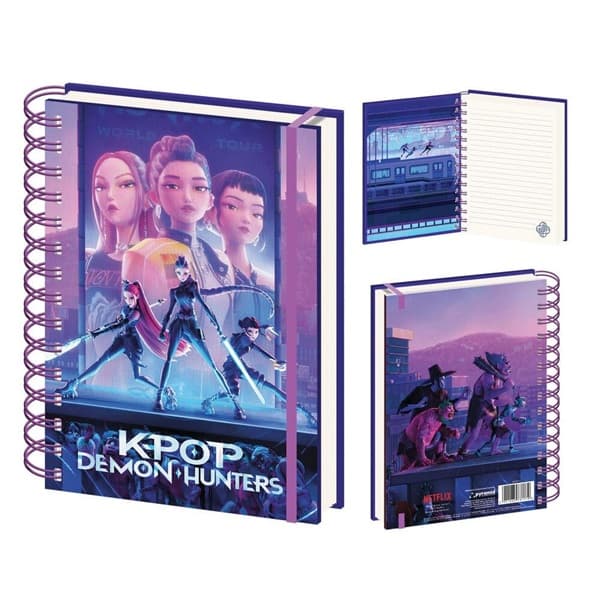 KPop Demon Hunters - A5 Wiro Notebook
