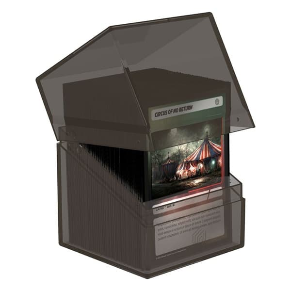 Ultimate Guard Boulder Deck Case (Deck Box) 100+ Standard Size Clear: Onyx