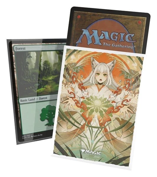 Ultimate Guard - Magic: The Gathering - Secrets of Strixhaven: Art Sleeves - Green Rare: Crop Rotation (Alternate Art)