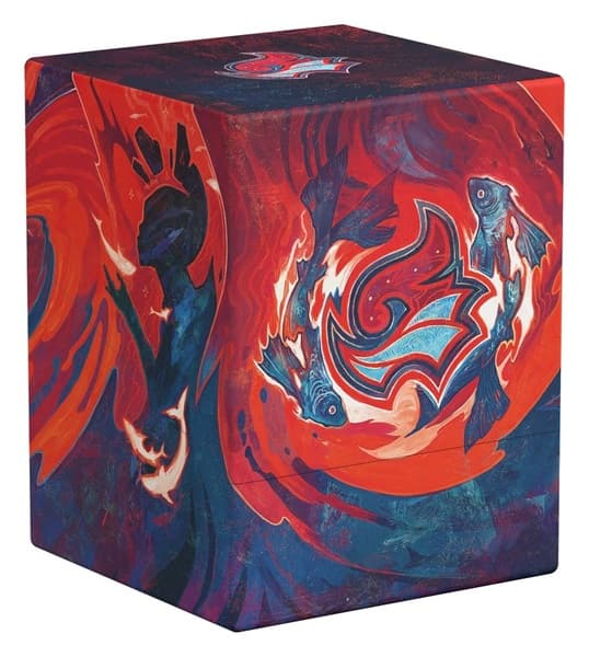 Ultimate Guard Boulder Deck Case (Deck Box) 100+ Standard Size: Magic: The Gathering - Secrets of Strixhaven: Prismari