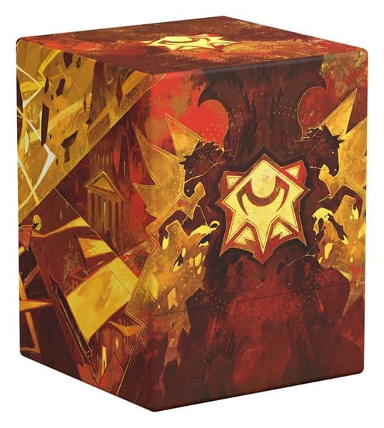 Ultimate Guard Boulder Deck Case (Deck Box) 100+ Standard Size: Magic: The Gathering - Secrets of Strixhaven: Lorehold