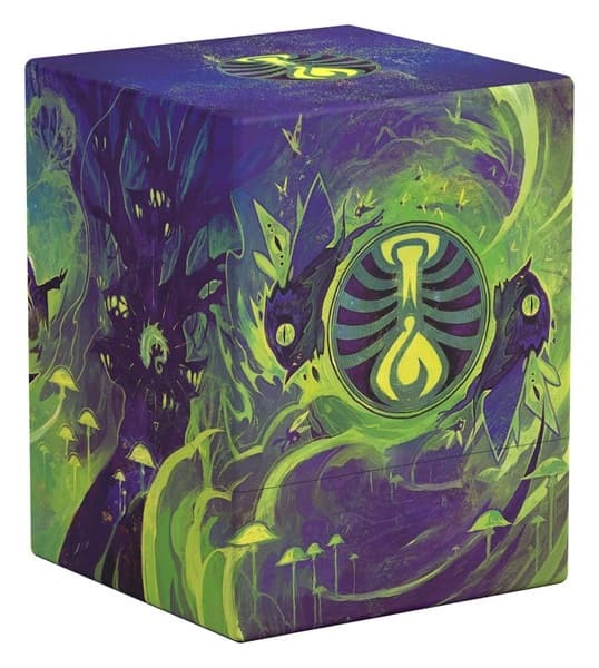 Ultimate Guard Boulder Deck Case (Deck Box) 100+ Standard Size: Magic: The Gathering - Secrets of Strixhaven: Witherbloom