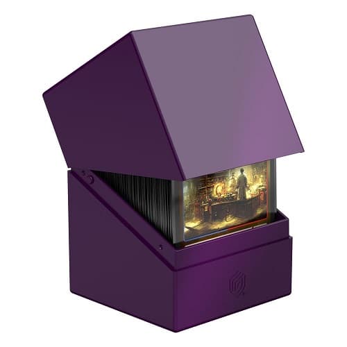 Ultimate Guard Boulder Deck Case (Deck Box) 100+ Solid Purple