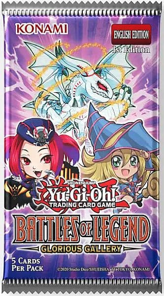 Yu-Gi-Oh! Battles of Legend: Glorious Gallery Booster Pack
