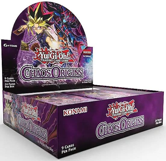 Yu-Gi-Oh! Chaos Origins Booster Display: Box med 24 Pakker