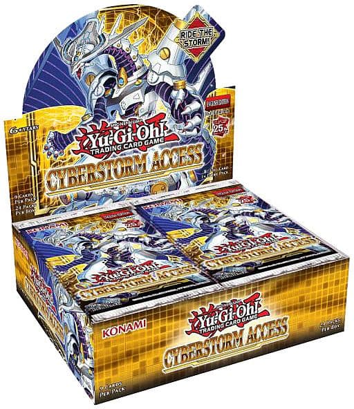 Yu-Gi-Oh! Cyberstorm Access Booster Display