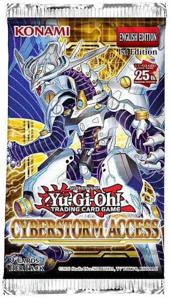 Yu-Gi-Oh! Booster Pakke Cyberstorm Access Booster Pack
