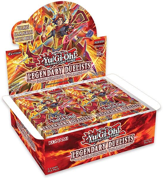 Yugioh! Legendary Duelists Soulburning Volcano Booster Box