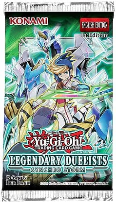 Yu-Gi-Oh! Booster Pakke Legendary Duelists: Synchro Storm