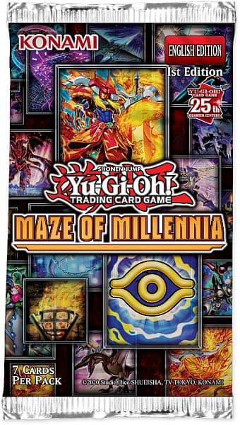 Yu-Gi-Oh! Booster Pakke Maze of Millennia Booster Pack