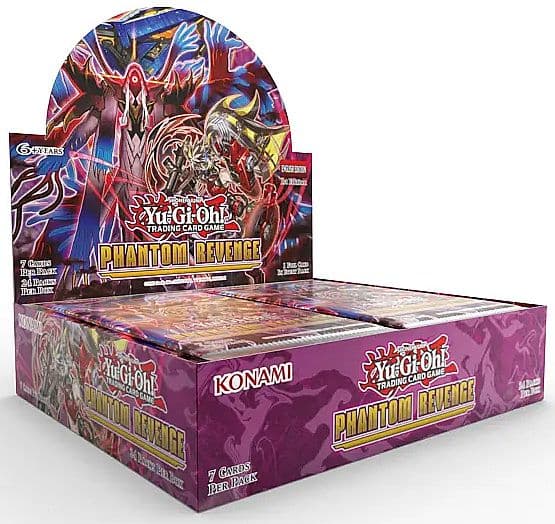 Yu-Gi-Oh! Booster Pakke Phantom Revenge Booster Display - Box med 24 Pakker