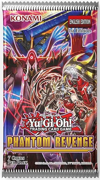 Yu-Gi-Oh! Booster Pakke Phantom Revenge Booster Pack