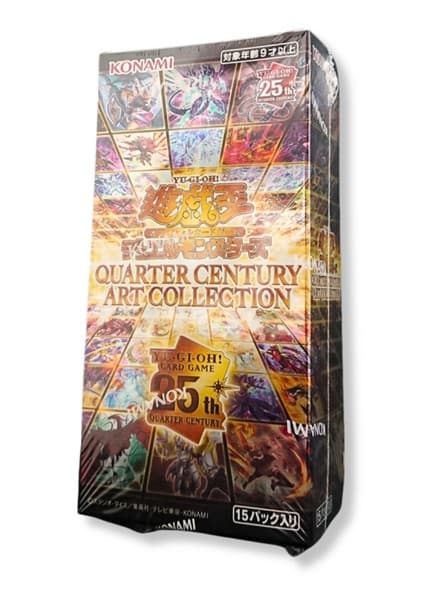 Yu-Gi-Oh! OCG JAPANSK/JAPANESE Art Collection: Quarter Century Edition (25th Anniversary) Booster Display - Box med 15 Pakker