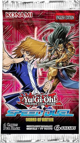 Yu-Gi-Oh! Booster Pakke Speed Duel: Scars of Battle