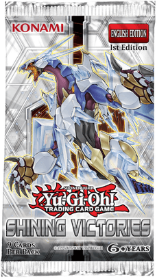 Yu-Gi-Oh! Booster Pakke Shining Victories