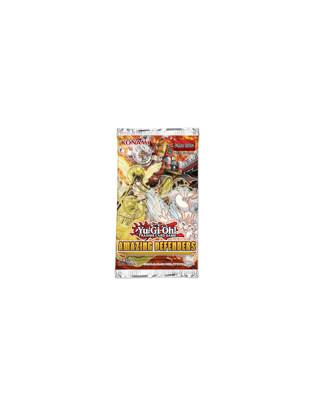 Amazing Defenders booster Yu-Gi-Oh TCG