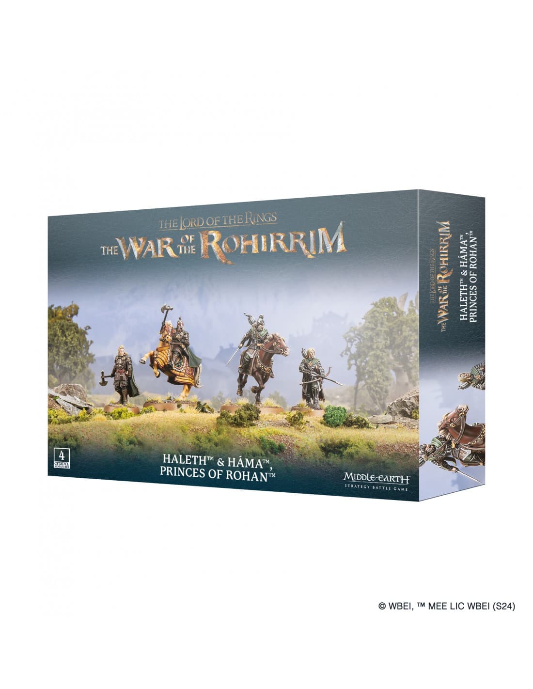 Haleth & Hama Princes of Rohan - Middle Earth Strategy Battle Game - Games Workshop