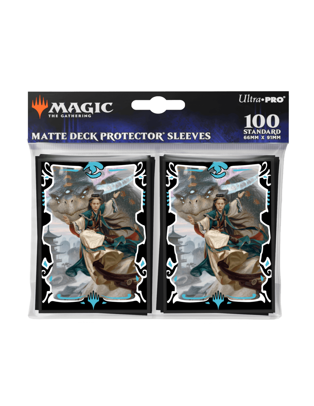 Shiko and Narset, Unified - Deck Protector sleeves - 100 stk - Tarkir Dragonstorm - Magic the Gathering - Ultra Pro