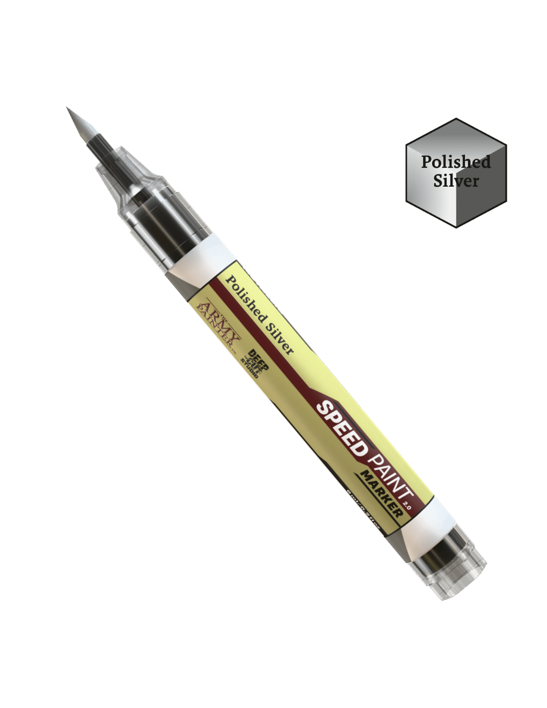 Polished Silver - Speedpaint Marker - The Army Painter