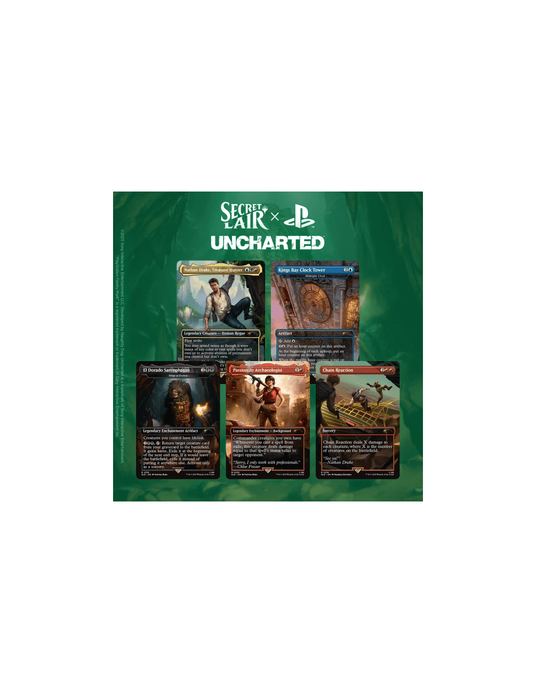 Secret Lair x Playstation Uncharted - Magic the Gathering