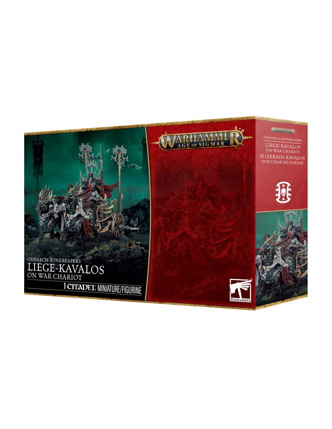 Liege-Kavalos on War Chariot - Ossiarch Bonereapers - Age of Sigmar - Games Workshop