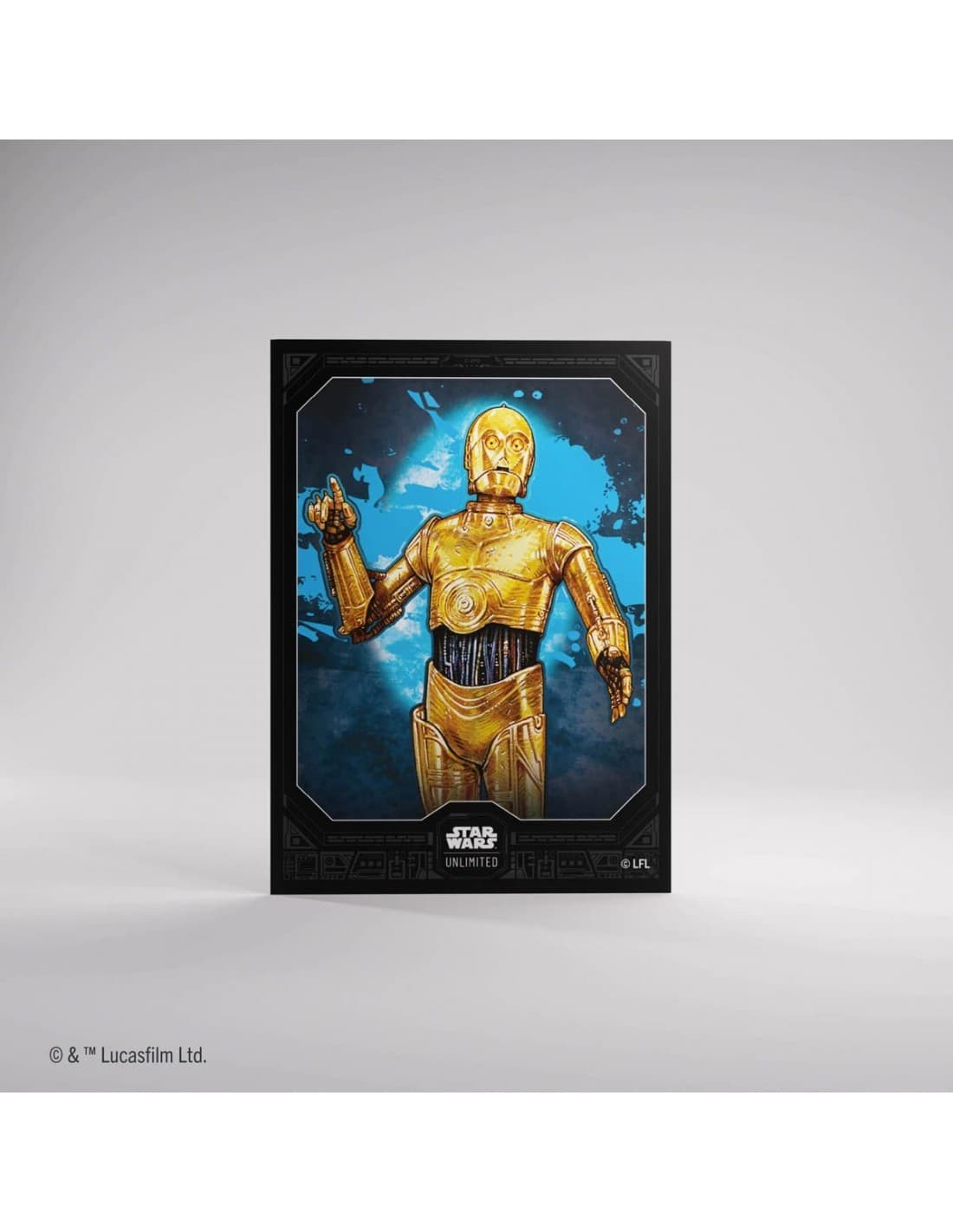 C-3PO - Art Sleeves 60 stk - Plastiklommer - A Lawless Time - Star Wars Unlimited - Gamegenic