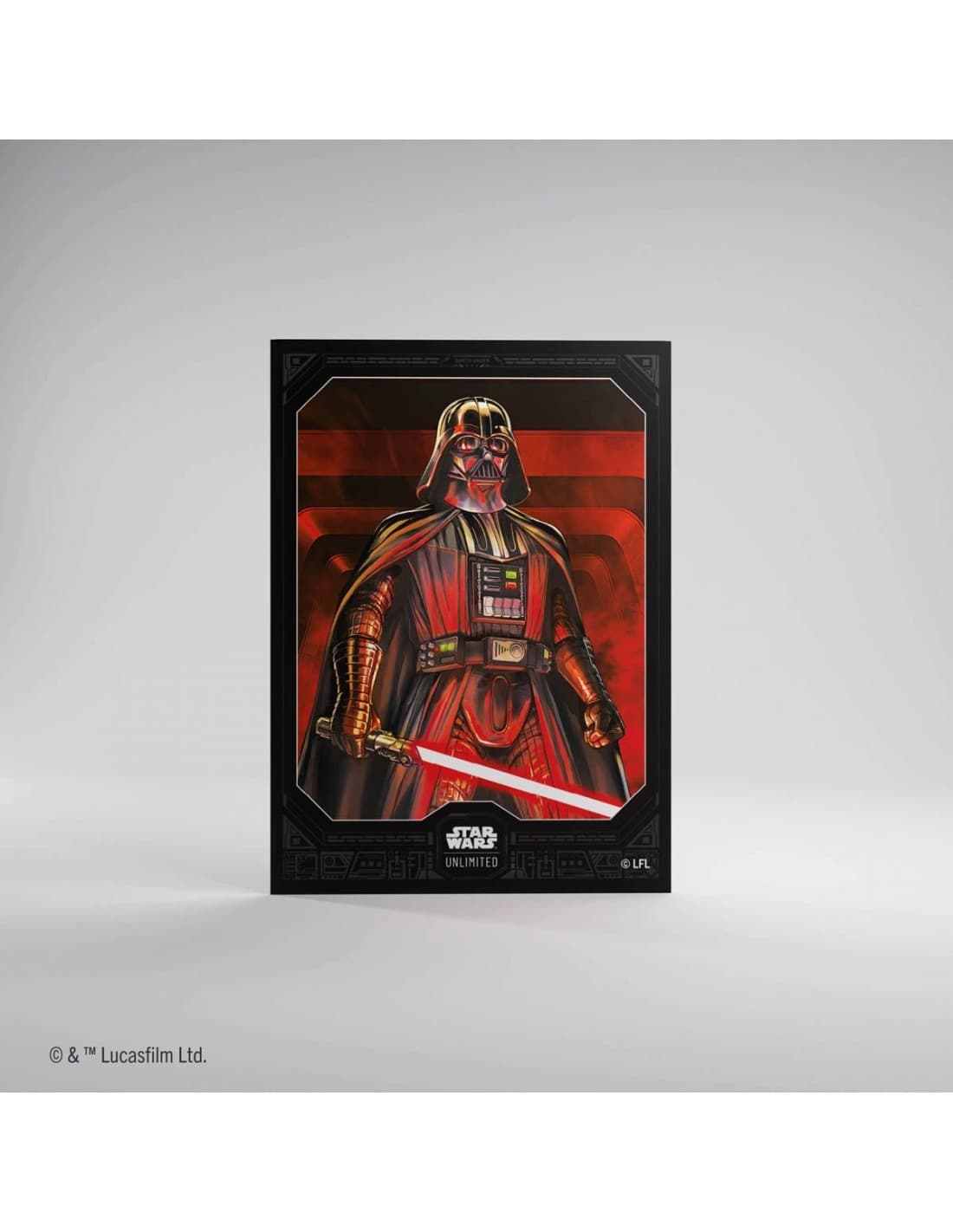 Darth Vader Unstoppable - Art Sleeves 60 stk - Plastiklommer - A Lawless Time - Star Wars Unlimited - Gamegenic