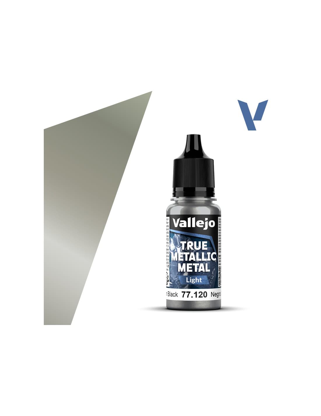 Obsidian Black Light - True Metallic Metal - Vallejo