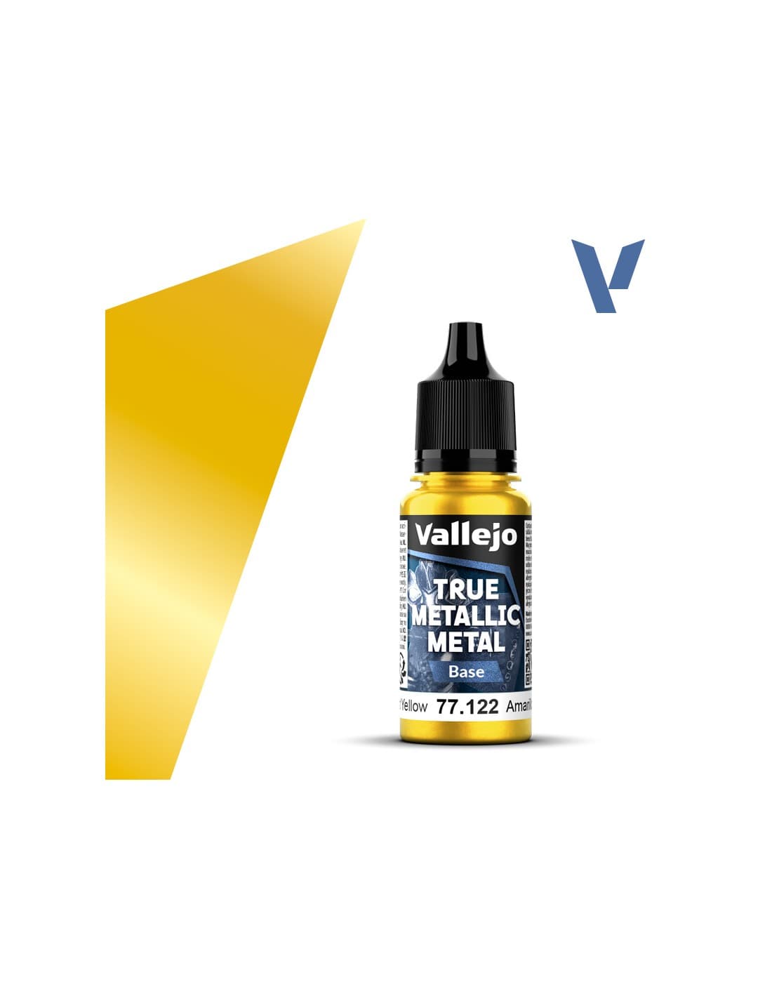 Radiant Yellow Base - True Metallic Metal - Vallejo