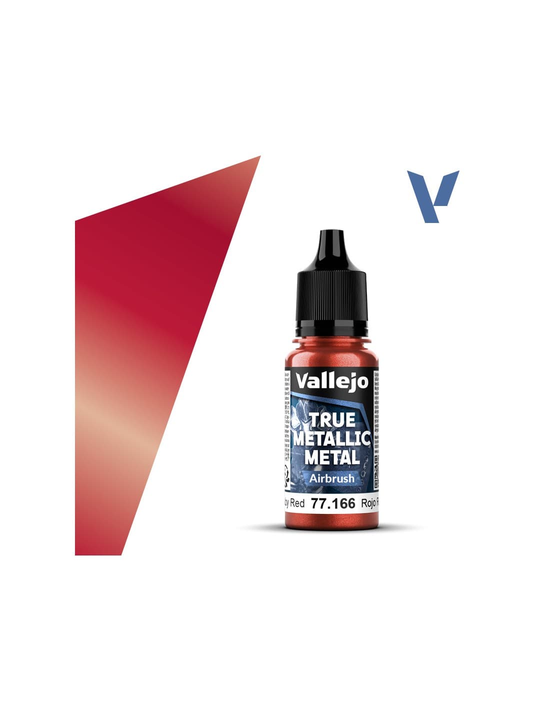 Ruby Red Airbrush - True Metallic Metal - Vallejo