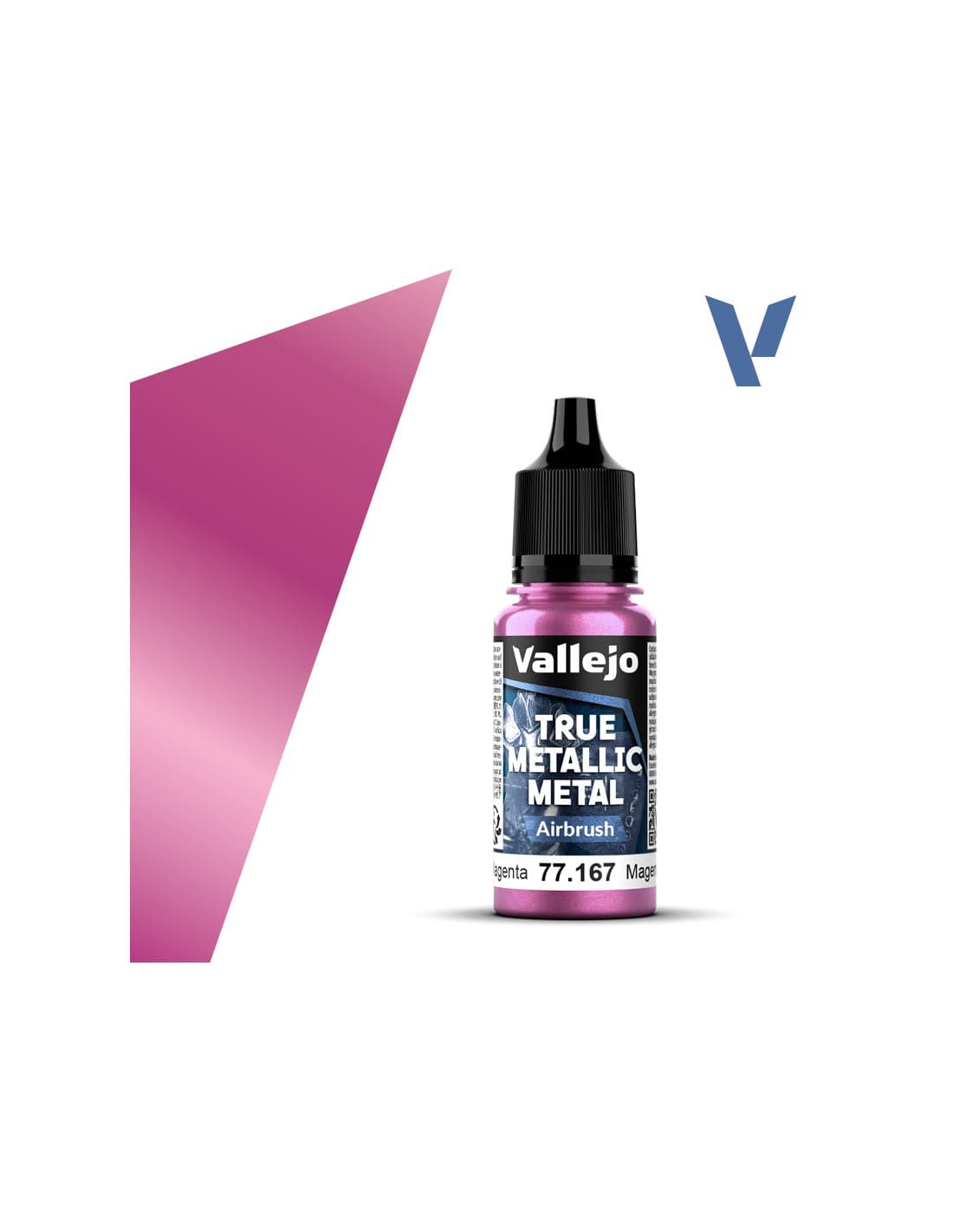 Crimson Magenta Airbrush - True Metallic Metal - Vallejo
