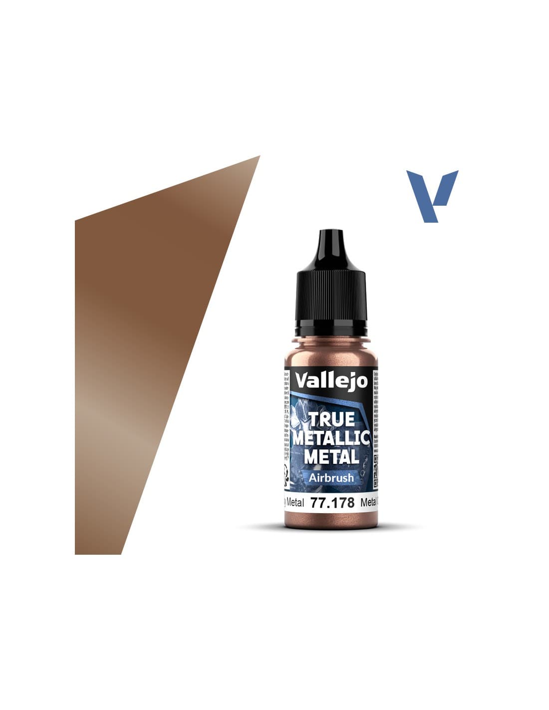Rusty Metal Airbrush - True Metallic Metal - Vallejo
