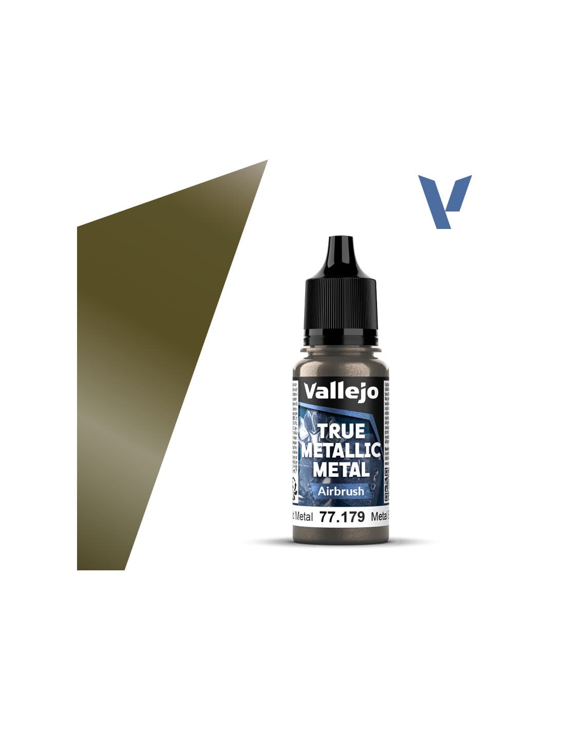 Aged Metal Airbrush - True Metallic Metal - Vallejo