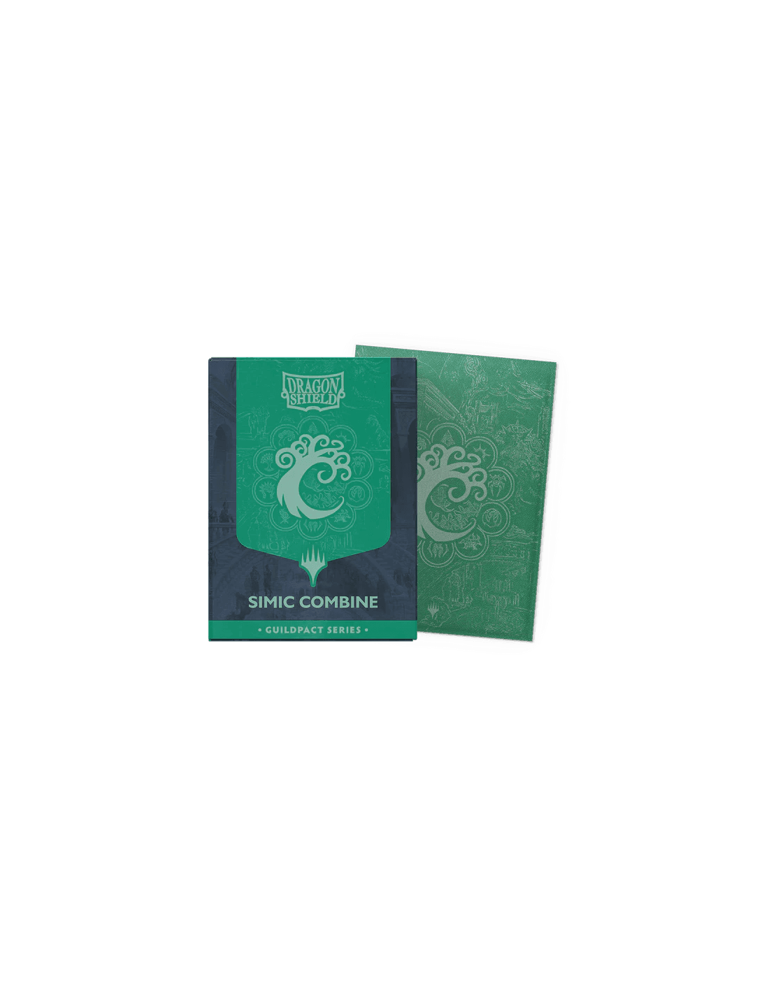 Simic Combine - Guildpact Series - Matte Dual Art Sleeves - 100 stk Plastiklommer - Dragon Shield