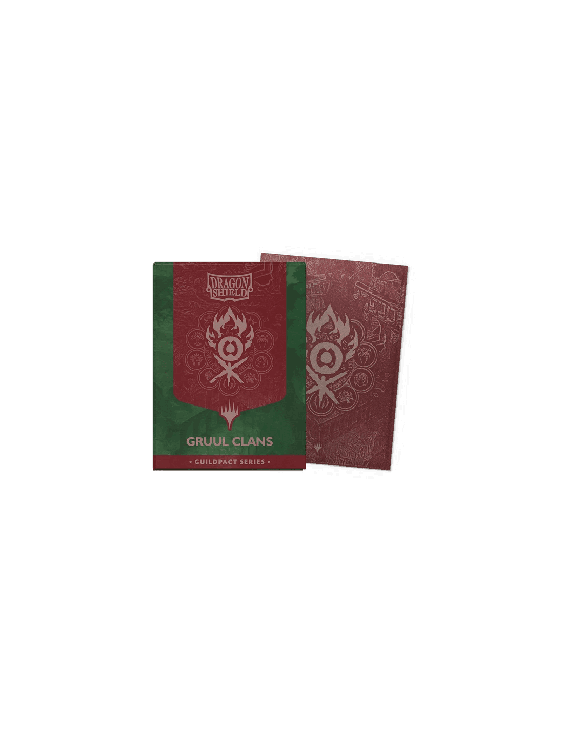 Gruul Clans - Guildpact Series - Matte Dual Art Sleeves - 100 stk Plastiklommer - Dragon Shield
